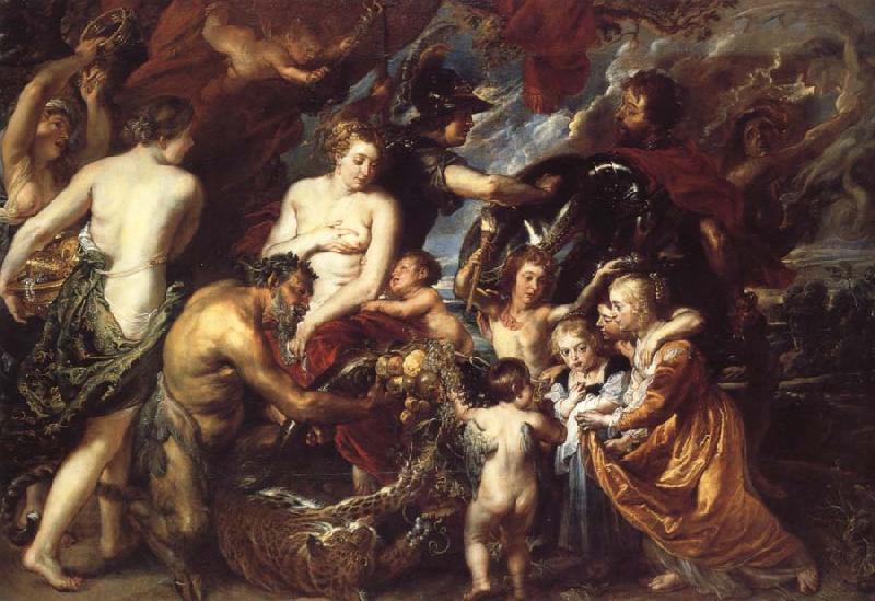 Peter Paul Rubens Minerva Protects Pax from Mars